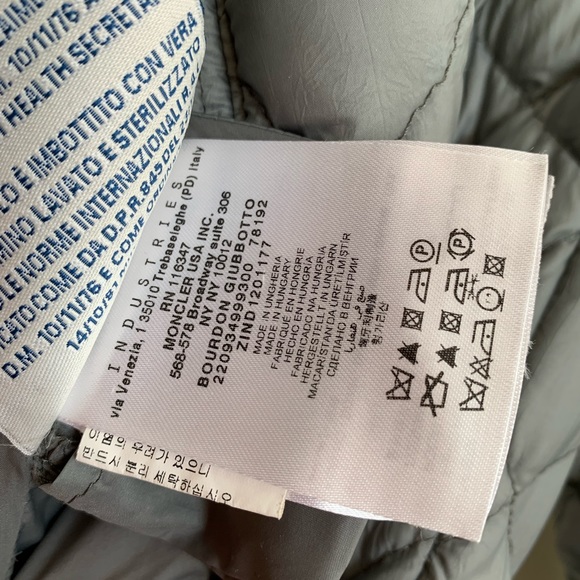 Moncler Down Parka Coat